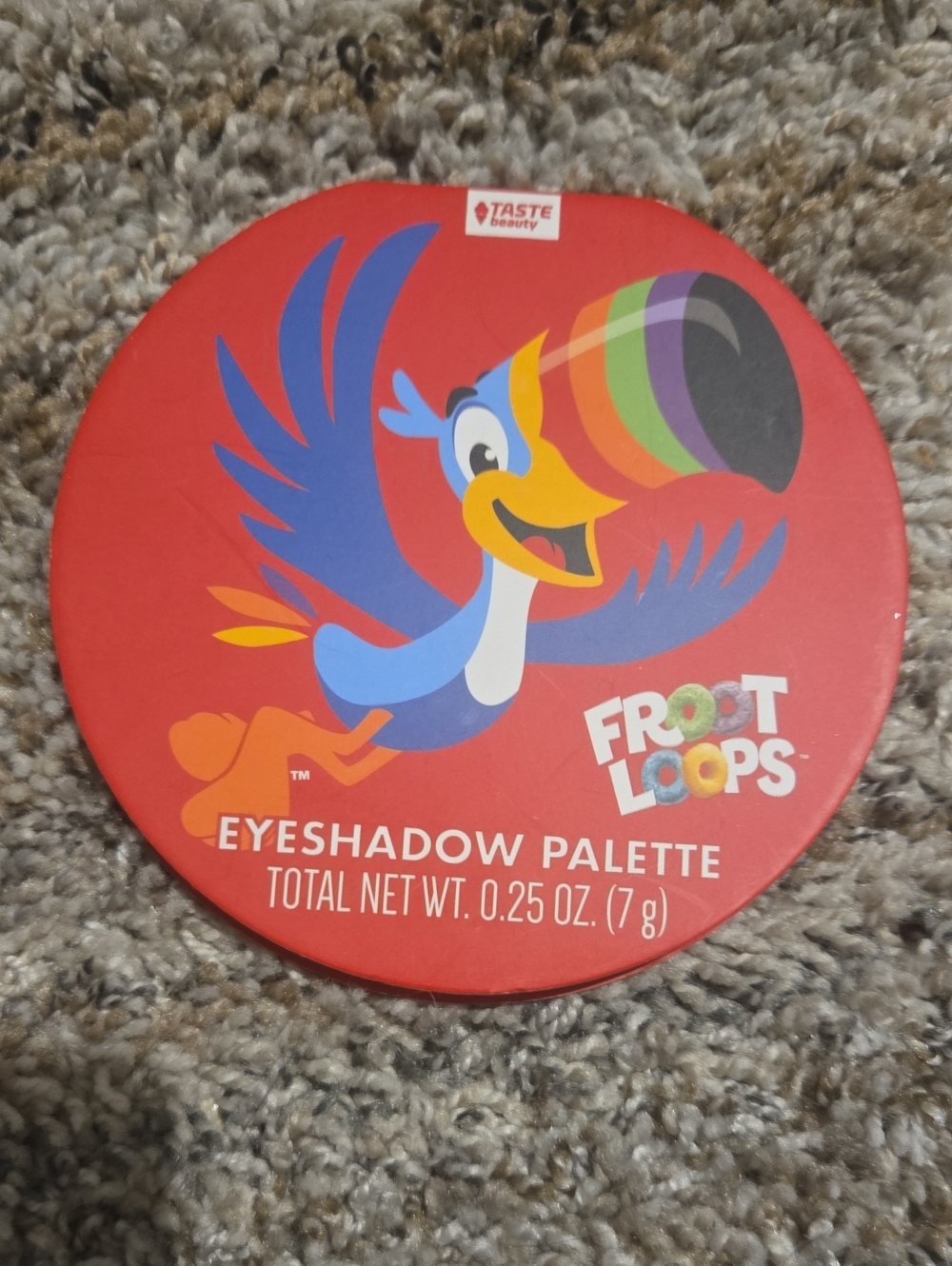Froot Loops Red Eyeshadow Palette - Vibrant Multi-Color Look